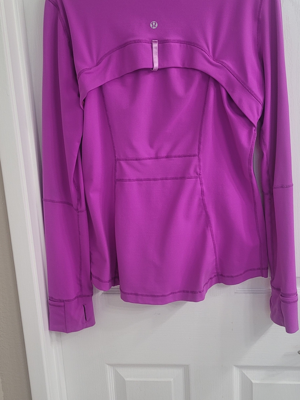 Lulu Lemon Vintage Women’s Bright Purple Zip-Up Active/define Jacket - Picture 7 of 14
